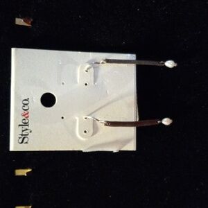 Style and co. Dangle earrings.